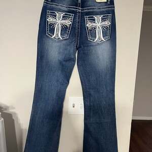 Love soho Jeans Women's Bella Bootcut Dark size 9